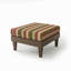 Coussin de remplacement pour repose-pieds d'extérieur Sunbrella-1603203758