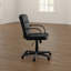 Chaise de bureau pivotante en leatherSoft avec accoudoirs - bureau personnel
