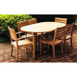 Camden Outdoor 7 - Piece Teak Dining Set