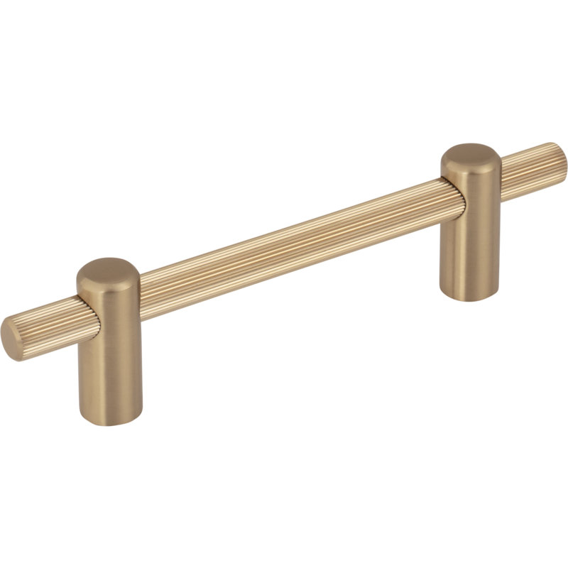 Dempsey Bar Pull, Honey Bronze, 3 3/4" Center To Center