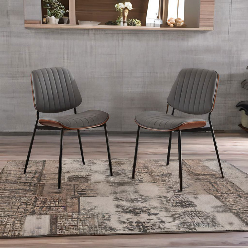 Chaise d'appoint Caruthers Cato, Gris