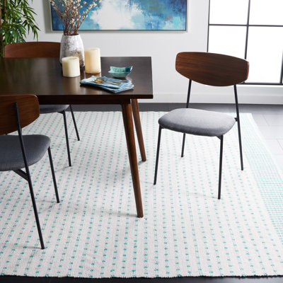 Aitken Flat Weave Cotton Geometric Rug