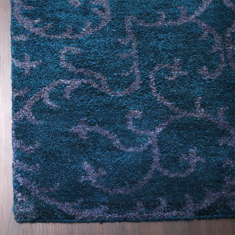 Heroux Blue-Beige Colour, Area Rugs, Rectangle 3' x 5'