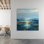 «Sun on the Water» par Barclay Butera - reproduction d'art sur toile