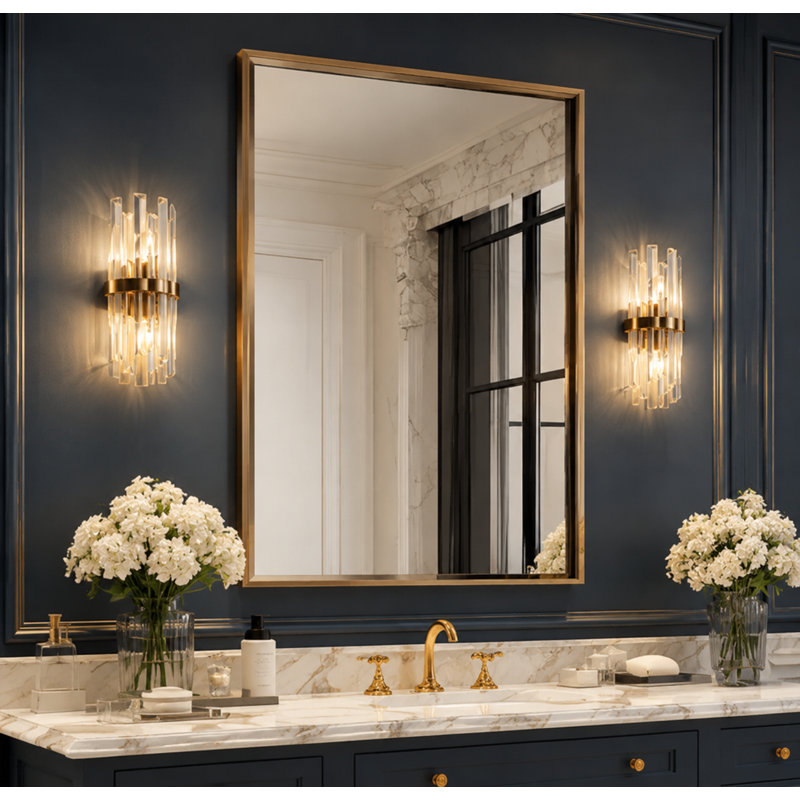 Josse Crystal Flush Mounted Sconce