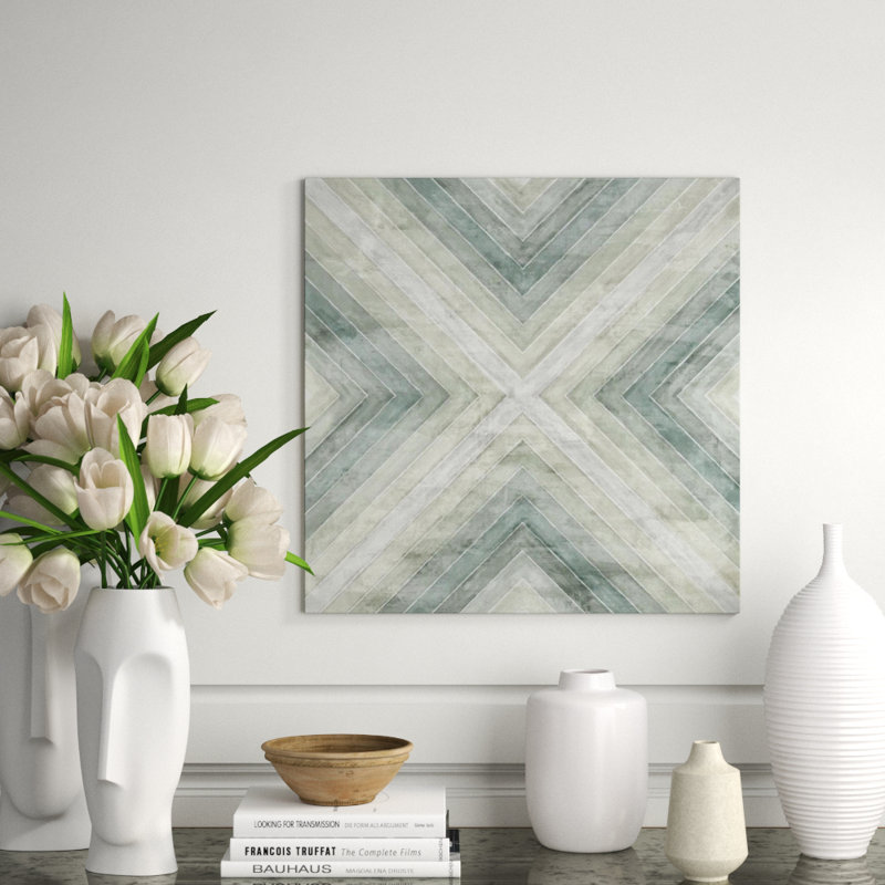 Concentration Of Green IV Print by Guseul Park, 24" H x 24" W, Plexi