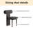 Italian simple round dining table sets-102629791