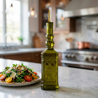 23.7 oz. Ornate Recycled Glass Bottle