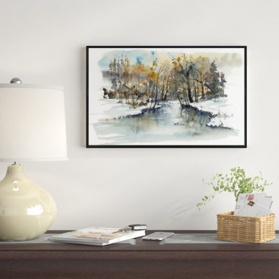 " River In Woods "