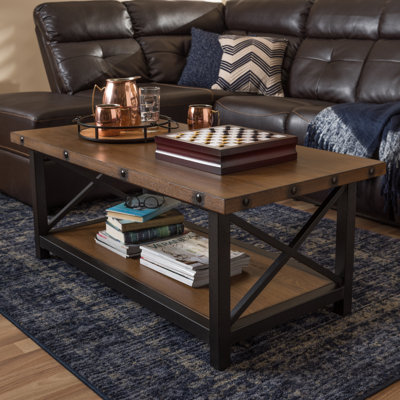 Four Leg Coffee Table with Storage