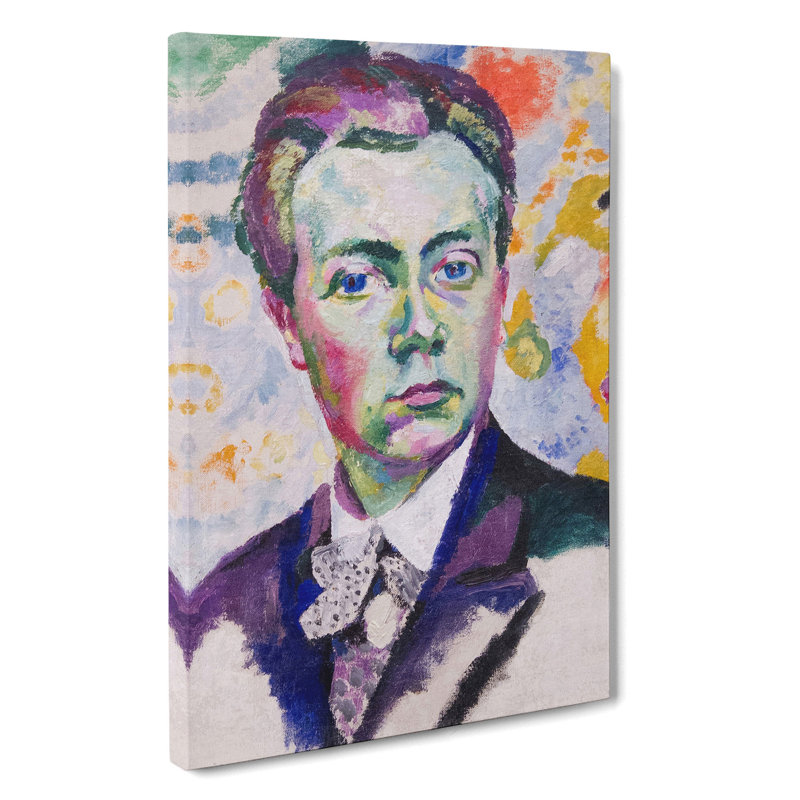Robert Delaunay Self-Portrait by - Wrapped Canvas, 60cm H x 40cm W x 3cm D