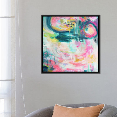« whipped », reproduction de peinture à l’aquarelle sur toile tendue