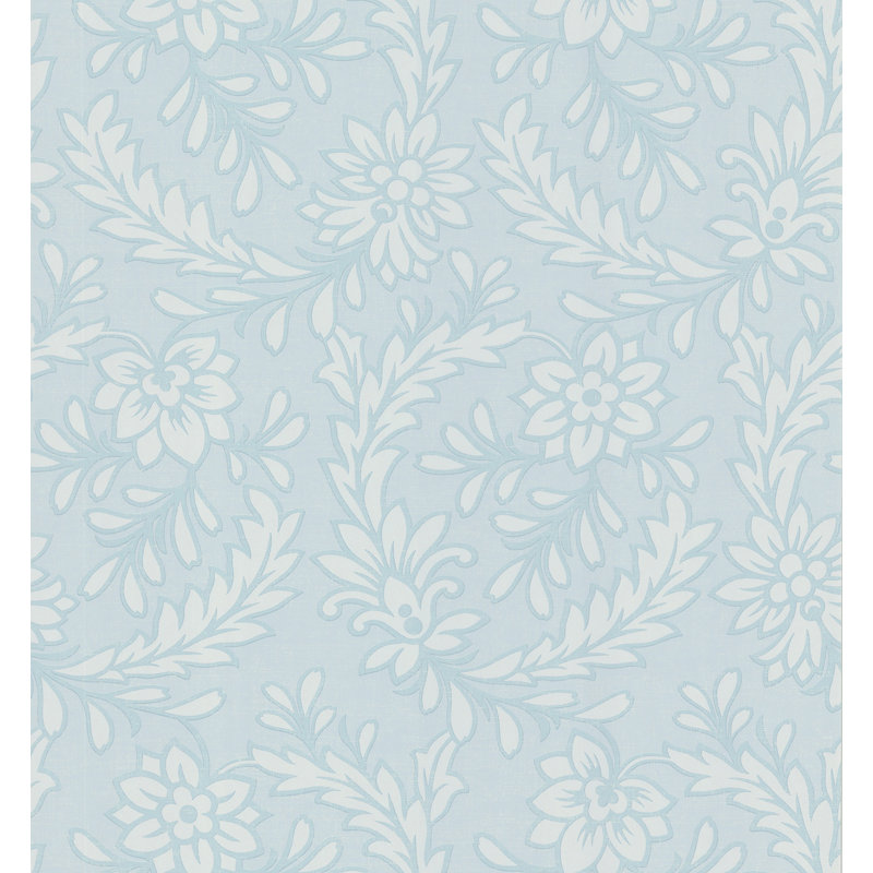 Rouleau de papier peint L 33 po x L 20,5 po wotring, bleu