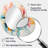 Collage Rhythms I - Modern Oval Wall Mirror-202596055