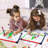 5 Pack Small White Board Dry Erase Board For Kids Portable 9"x12" Drawing Magnetic