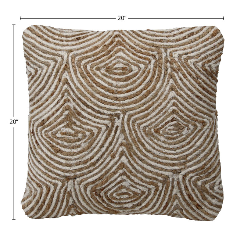 Oreiller de soutien en polyester Tabitha