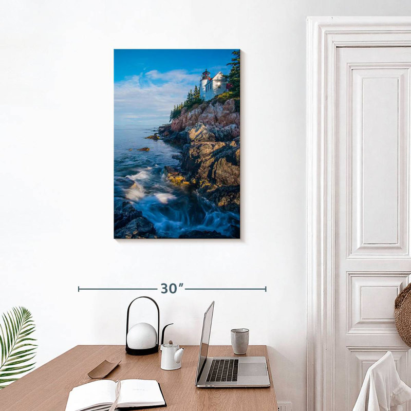 Aletra Bass Harbor Head Lighthouse, 30" H x 20" W