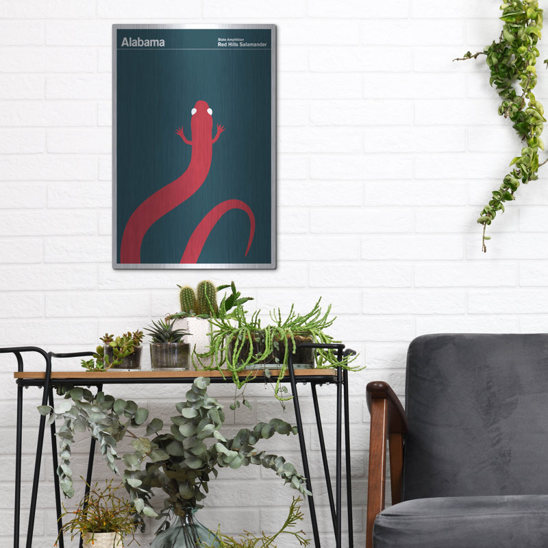 "Montague Posters" 13 pi par Print Collection, art mural en métal, 12 po x 16 po
