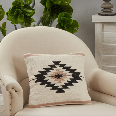 Square Cotton Pillow Cover & Insert