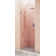 Illume 34 in. x 78 in. Fully Frameless Wall Hinge Shower Door