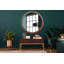 Huldar Glass Flat Wall Mirror