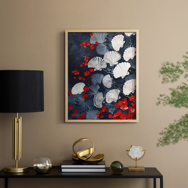 NAUTICAL Series CECV, reproduction encadrée - bois massif, 15" H x 12" W