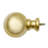 3/4" Adjustable Metal Decorative Single Curtain Rod-1521113983-1566760346