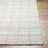 Lavande Geometric Wool Area Rug in Ivory/Gray-373554914