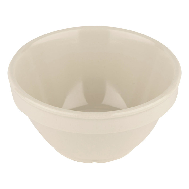 GET BC-170-DI Bouillon en mélamine, 8 onces, diamant ivoire (ensemble de 12)