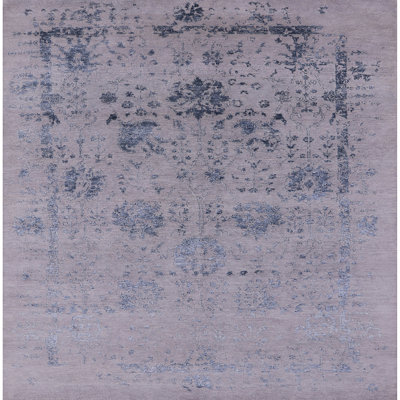 Tapis oriental mauve / gris Sharo