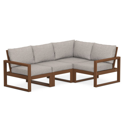 POLYWOOD® Edge 85" Patio Sectional