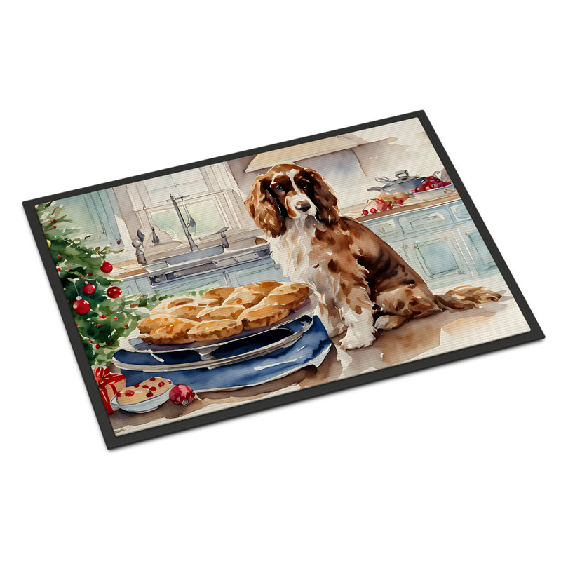 Junya Non-Slip Christmas Doormat, 24" W x 36" L