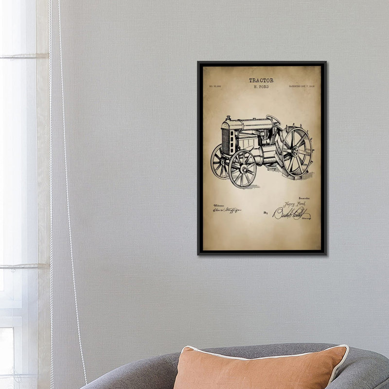 « farm vi », impression sur toile, H 18 po x l 12 po x P 1,5 po, Toile tendue, Pas de tapis