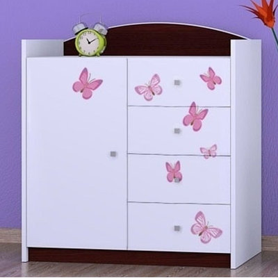 Nicoletti 4 - Drawer Kids Dresser