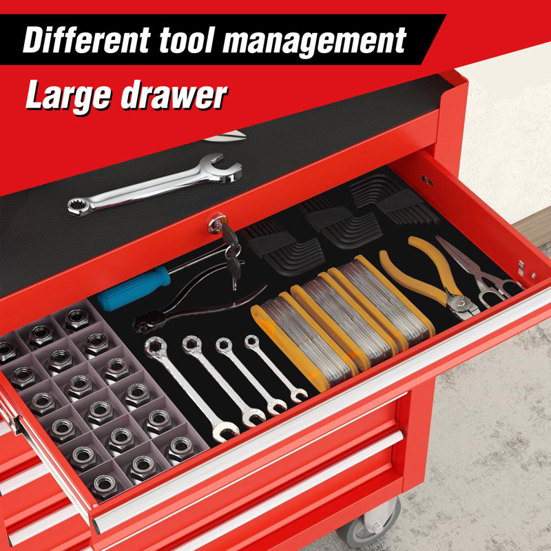 Coffre à outils roulant