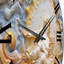 Horloge murale crème en métal-93379497
