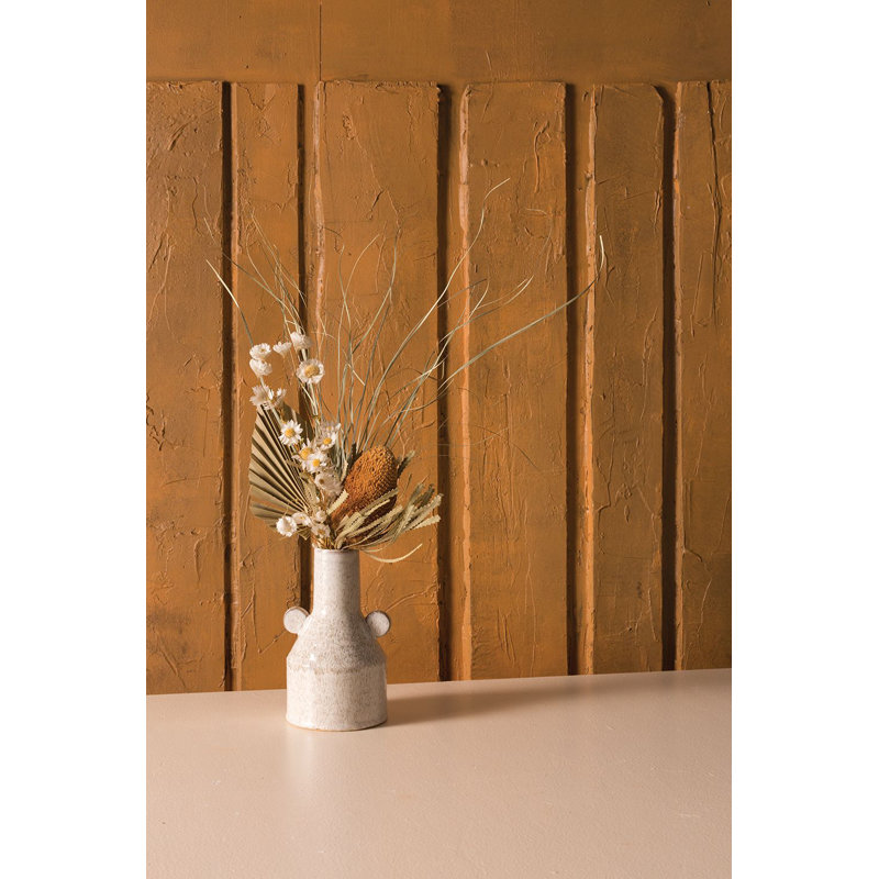 Vase de table Castalia, H 9,25 po x l 5,5 po x P 5 po
