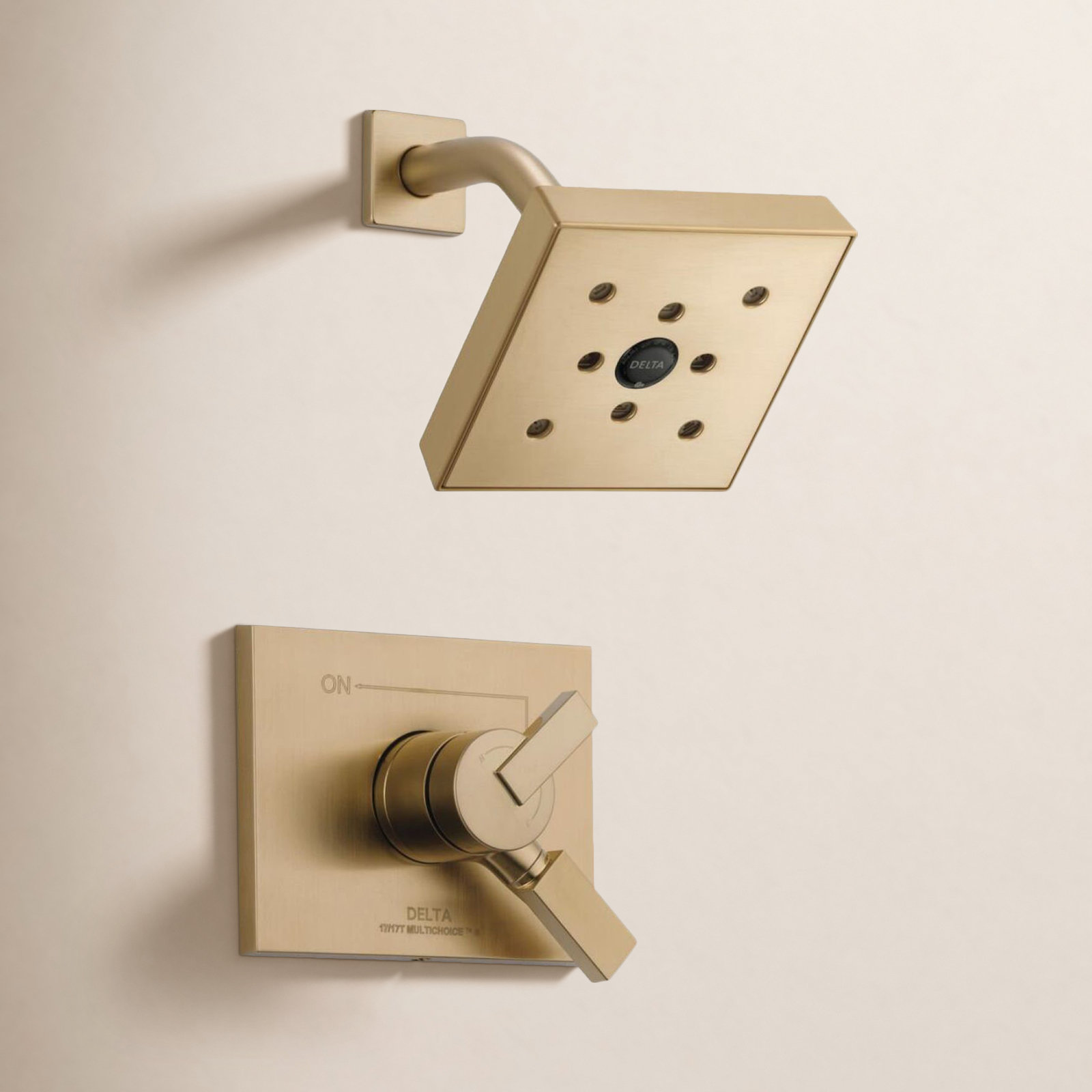 Vero Pressure-Balanced Shower Faucet Trim, Brilliance Champagne Bronze
