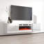 Meuble télé blanc 72 po Luxe-WH-471146696