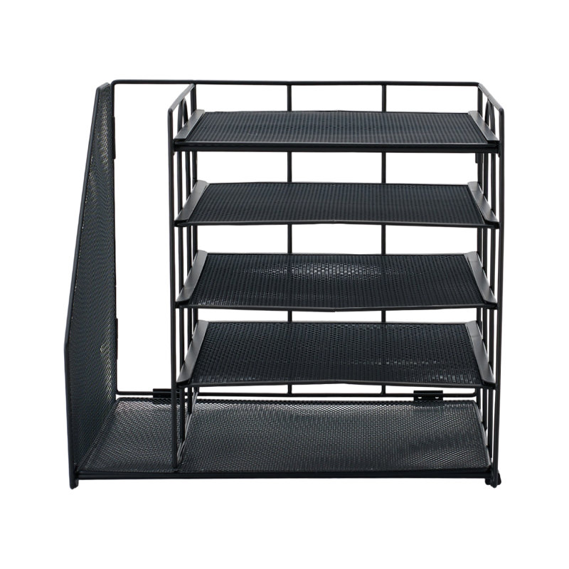 Metal Desk Organiser, Black