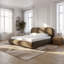 Lit plateforme tapissier Reggie-87793200-98898155