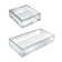 Deluxe Tray 3 Piece Set - Square Trays and Large Tray