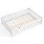 Grand lit en bois massif avec garde-corps et porte-85292784-85292786