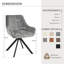 Gefjun 46cm H Upholstered Metal Upholstered Back Armchair-1570133148