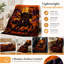 Jeté Spooky Headless Horseman Halloween, couverture douillette gothique pour canapé-lit Home Decor-134483179