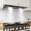 Hotte de cuisine encastrable 30 po 900 pi³ / min en acier inoxydable avec commande à 4 vitesses et contrôle tactile avec lumières DEL-124637538