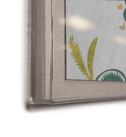 Fete 2 Print by Paule Marrot, Acrylic Box, 44" H x 56" W x 1.25" D