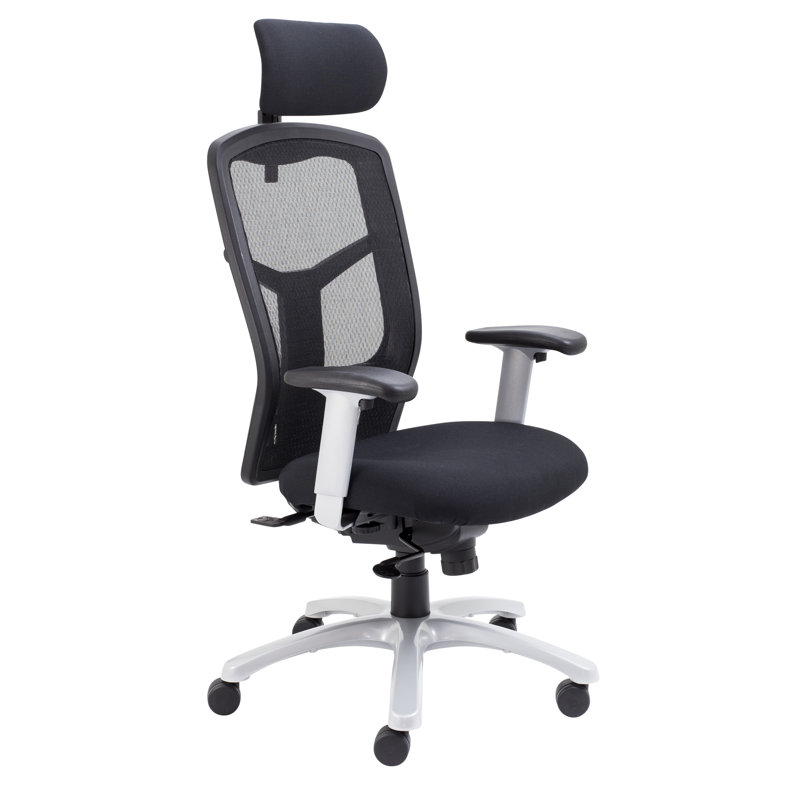 Polyester Blend Executive Chair with Headrest