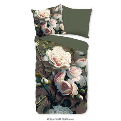 Cotton Abstract Duvet Cover with Pillowcases Included