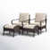 Argyri Patio Chair with Cushions and Ottoman